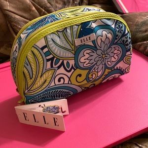 NWT Elle makeup/cosmetic bag